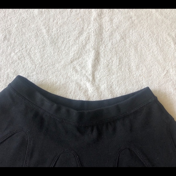 Black Mini Skater Skirt - Picture 2 of 2